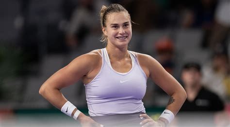 aryna sabalenka boobs|Tennis Star Aryna Sabalenka Shared Jaw